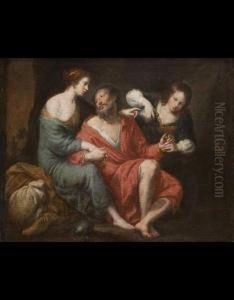 Lot E Le Figlie by Domenico Fiasella