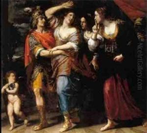 The Abduction Of Helen by Domenico Fiasella
