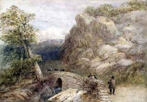 View in North Wales, 1858 by David Cox
