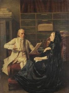 Chez Le Notaire by Benjamin Eugene Fichel