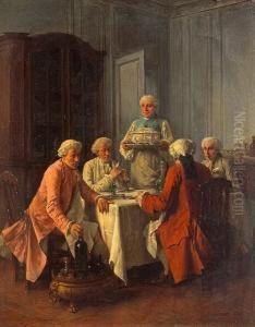 Dinner Is Served by Benjamin Eugene Fichel