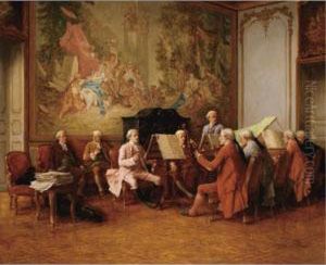 The Musicians by Benjamin Eugene Fichel