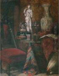 Nature Morte A La Statue A L'antique