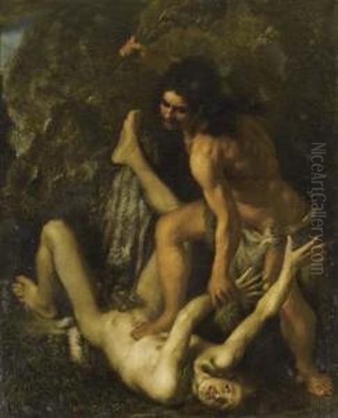 Cain Slays Abel. - view 1