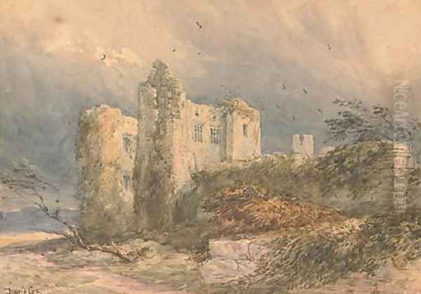 Kenilworth Castle, a blustery day - view 1
