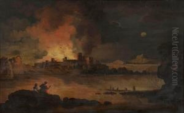 Incendio Al Castello - view 1