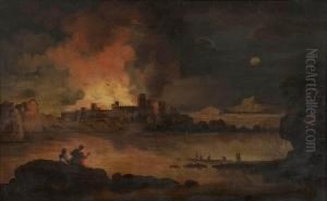 Incendio Al Castello by Francesco Fidanza