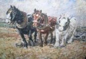 Plough Team by Harry Filder