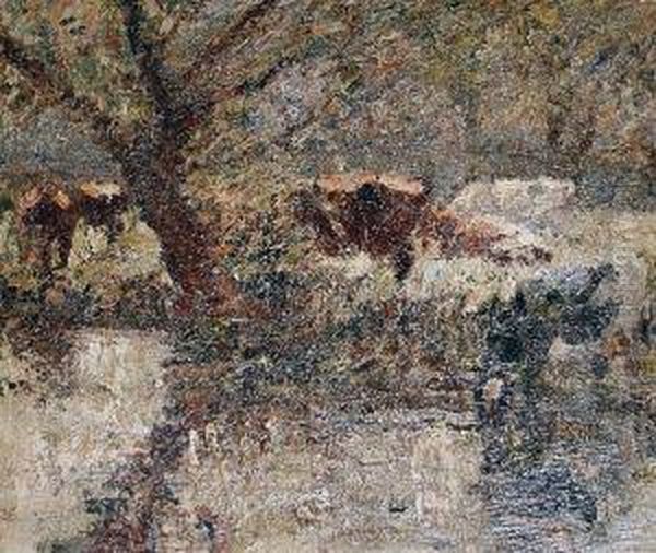 Cattle In A Meadow - view 1