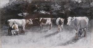 Cattle At Milking Time