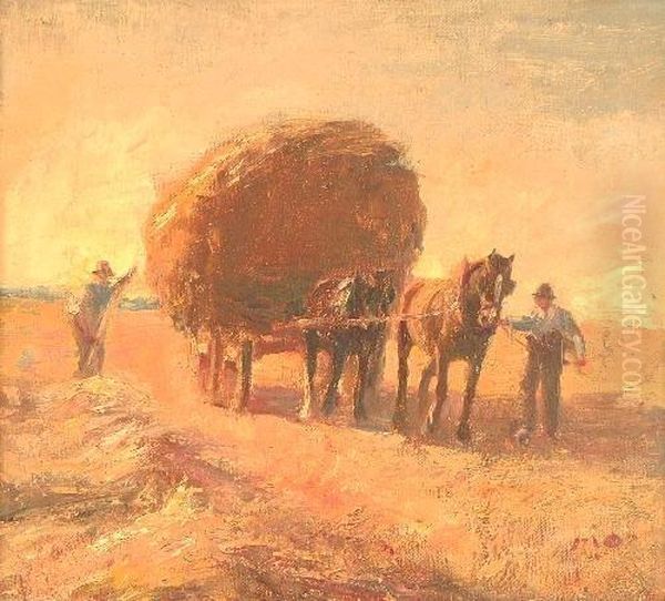 The Hay Wagon - view 1