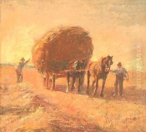 The Hay Wagon by Harry Filder