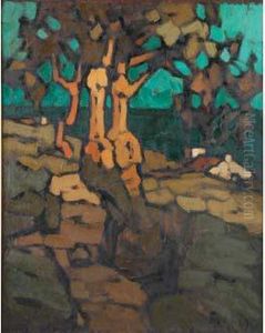 Arbres, Terracina by Frederic Fiebig