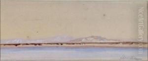 Deckfarbe Und Bleistift Auf Papier by Bernard Fiedler
