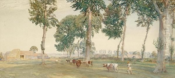 Scene In The Thames Valley - view 1