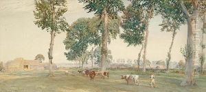 Scene In The Thames Valley