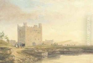 An Old Border Castle by David Cox