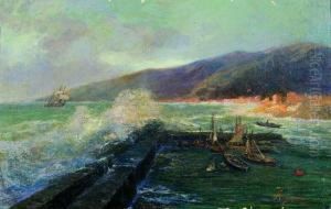Mareggiata A Camogli