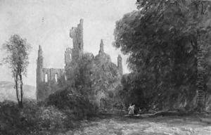 Kirkstall Abbey, Near Leeds by David Cox