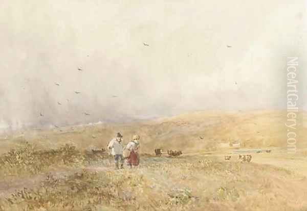 Passing shower, Yorkshire - view 1
