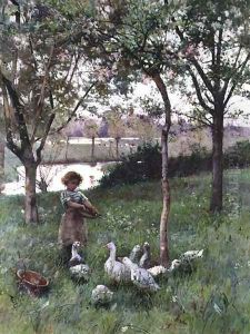 Feeding Time by Hector Caffieri