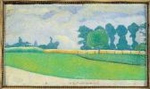 Paysage Pontilliste by Charles Filiger