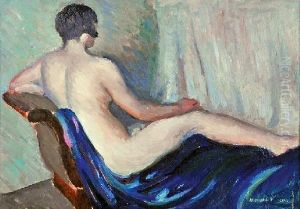 Akt Kobiety by Mieczyslaw Filipkiewicz