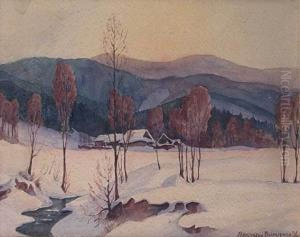 Zimowy Pejzaz Gorski - view 1