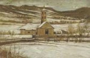 A Walk To Church by Francesco Filippini