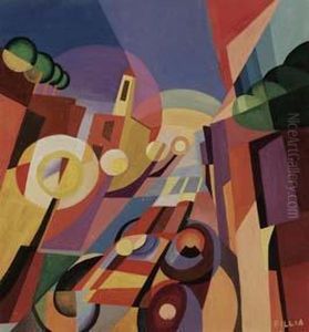 Scomposizione Di Paesaggio E Automobile