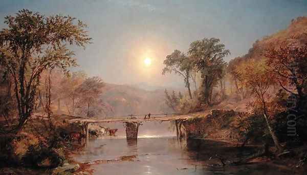 Indian Summer on the Delaware River, 1882 - view 1
