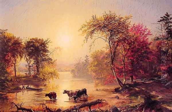 Autumn in America (or The Susquehanna River) - view 1