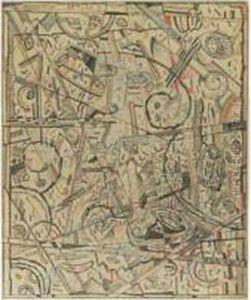 Untitled Composition by Pavel Nikolaevitch Filonov