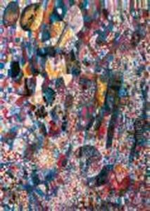 Abstract Composition With Spheres by Pavel Nikolaevitch Filonov