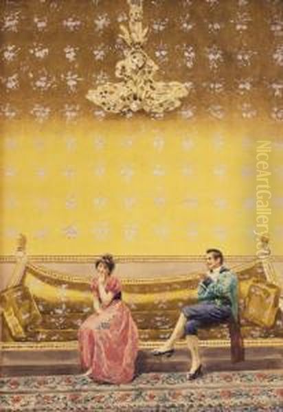 A Couple In An Interior - view 1