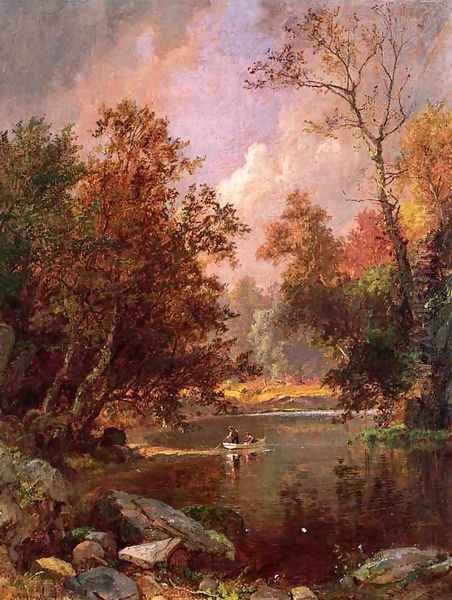 Autumn River Landscape - view 1