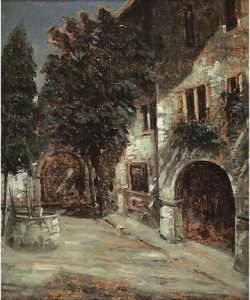 Cortile by Arturo Finazzer