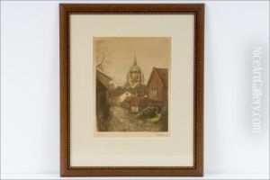 Kirkontorni - Kyrktornet. by Alfred William Finch