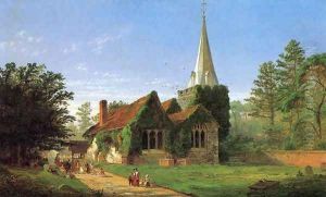 The Church at Stoke Poges The Church at Stoke Poges