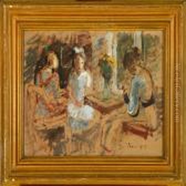 Interior With Three Girls - view 1