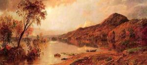Autumn by the Lake by Jasper Francis Cropsey