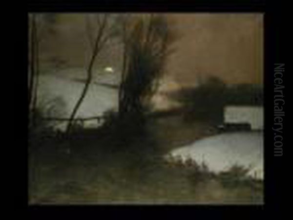 Landschaft Bei Mondaufgang - view 1