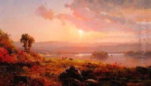 Susquehanna River, 1876 by Jasper Francis Cropsey