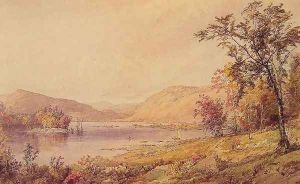 Greenwood Lake, New Jersey by Jasper Francis Cropsey