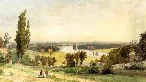 Richmond Hill in 1862 by Jasper Francis Cropsey