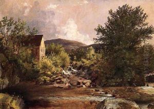 The Old Mill by Jasper Francis Cropsey
