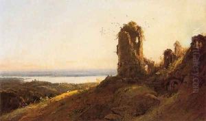 Italian Landscape by Jasper Francis Cropsey