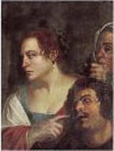 Judith With The Head Of Holofernes by Ludovicus Finsonius (see FINSON, Louis)