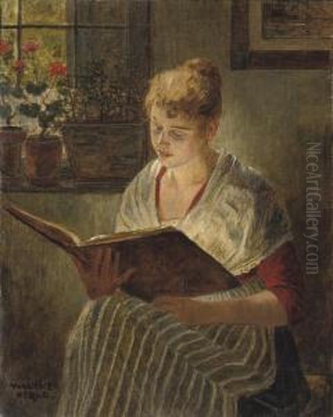 Reading By The Window - view 1