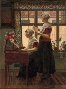 A Musical Moment by Walther Firle